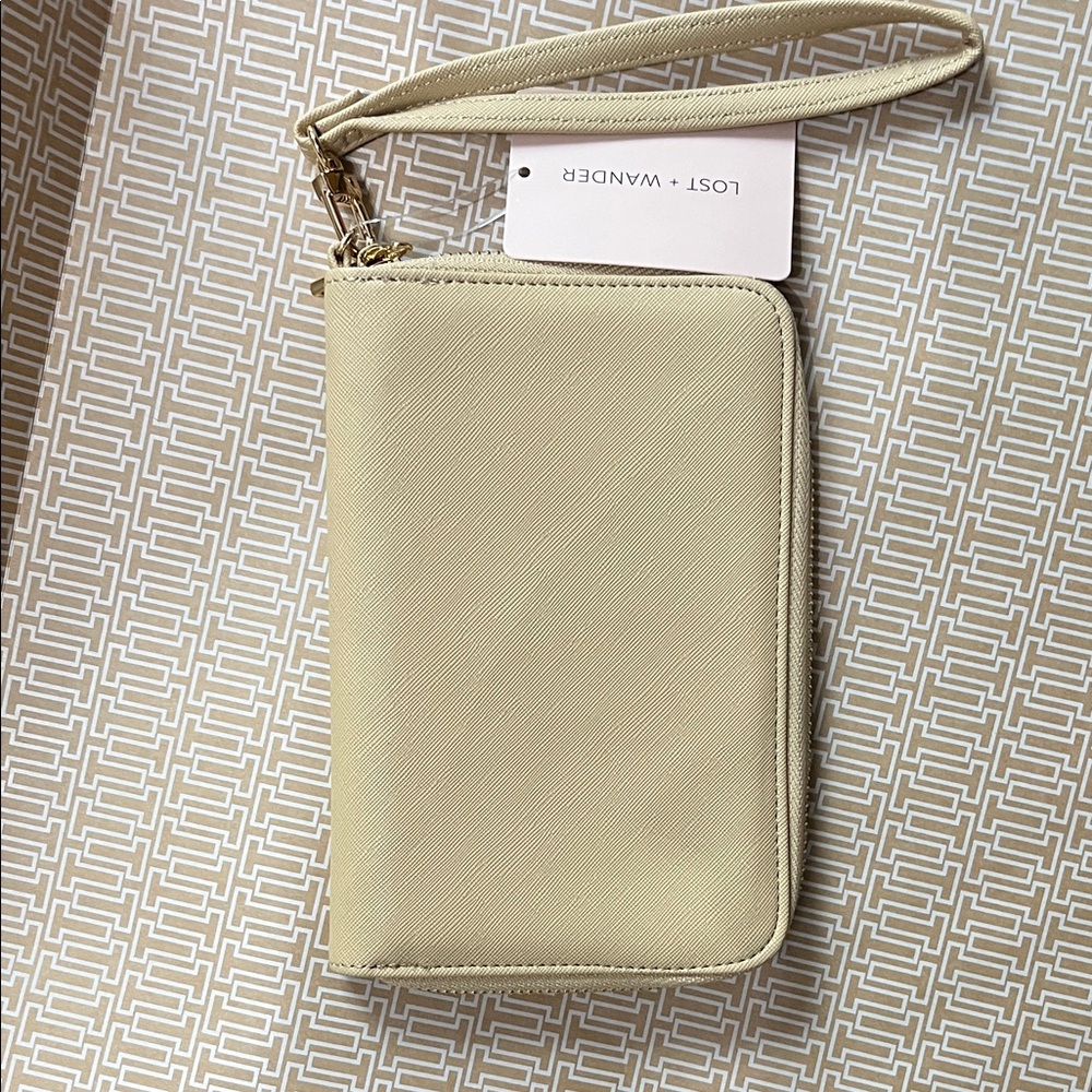 Lost + Wander Tan Wristlet